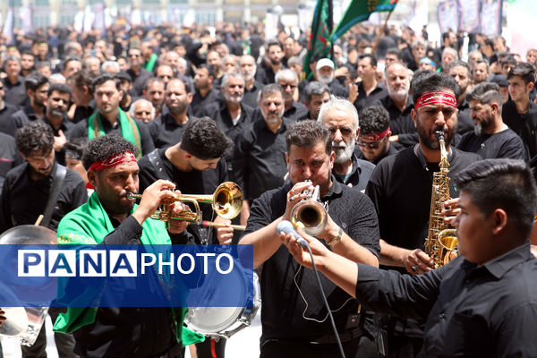 عزاداری روز تاسوعا در مسجد مقدس جمکران