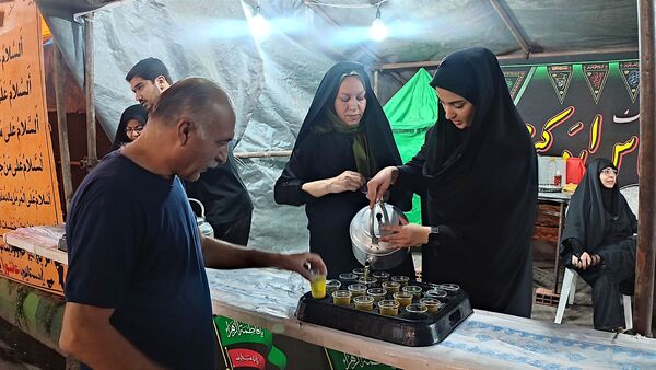 برگزاری مراسم شب چهارم محرم توسط هیات محبان اهل بیت قائمشهر