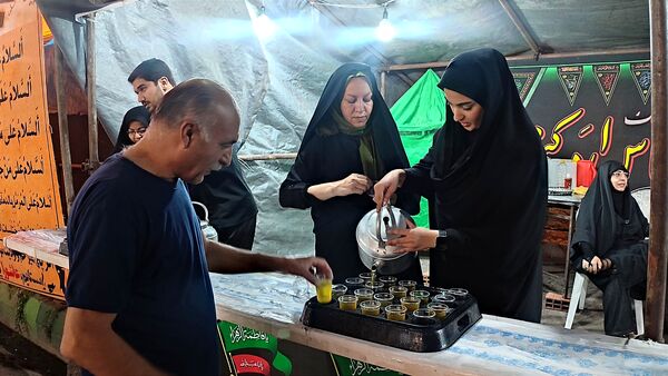 برگزاری مراسم شب چهارم محرم توسط هیات محبان اهل بیت قائمشهر