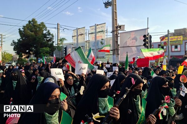 رزمایش سراسری جانفدا در قرچک