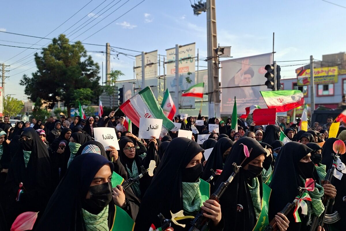 رزمایش سراسری جانفدا در قرچک