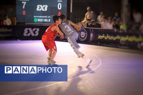 دومین روز مسابقات بسکتبال ۳در۳ در تبریز 