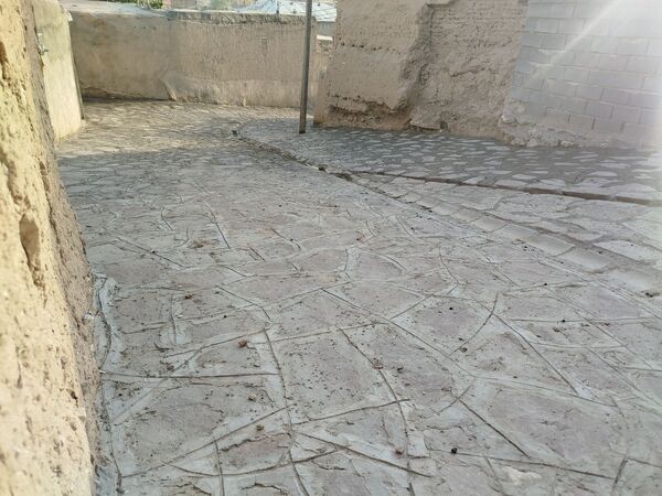 اجرای پروژه سنگ فرش روستای گزکوه 