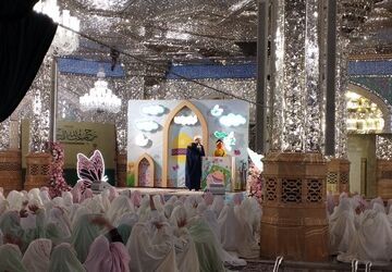 برگزاری جشن عبادت در حرم مطهر رضوی