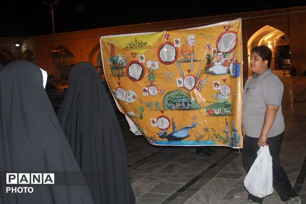 غرفه دهه نودی ها  میزبان کودکان نیشابوری برای هفتاد و هفتمین بار 
