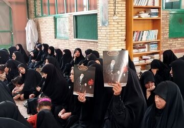 عزاداری شهادت رهبر معظم انقلاب در شهداد
