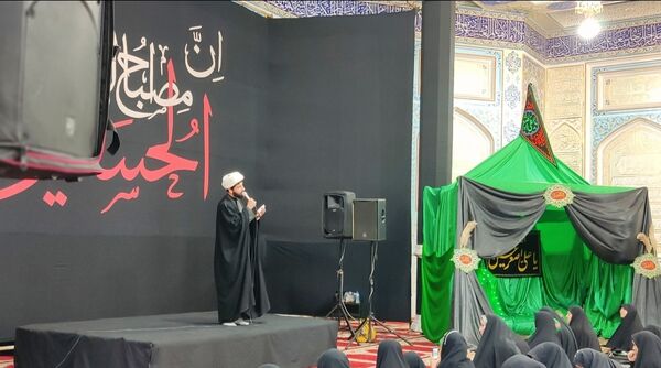 شیرخوارگان حسینی در مسجد جامع امام محمدباقر (ع)