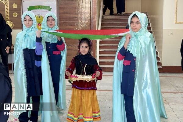 روایت تصویری آیین بازگشایی مدارس در دبستان منصور نفر منطقه ۴