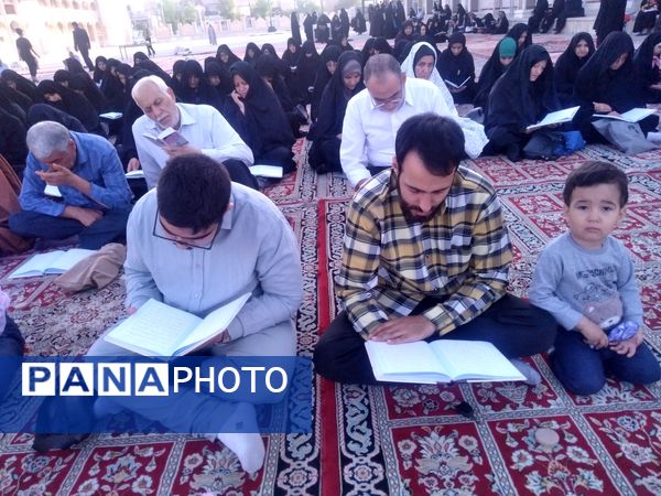 نماز باران در امامزاده سیدجعفر محمد در یزد