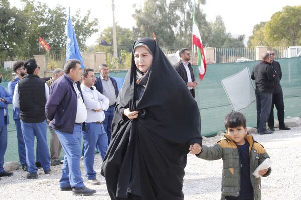 مراسم گرامیداشت اربعین شهید گمنام در گچساران