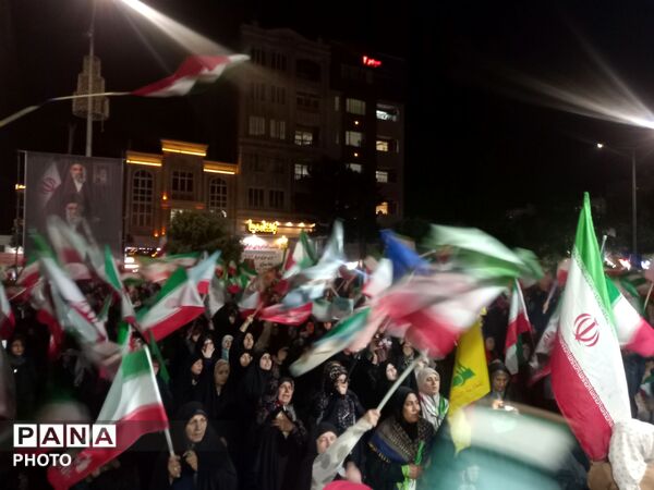 حسینیه امام خامنه ای میزبان سنگربانان نیشابوری 