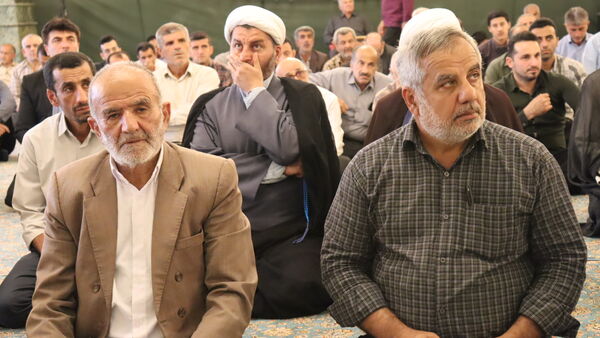نماز جمعه باشکوه بندپی شرقی با سخنرانی رئیس آموزش و پرورش منطقه