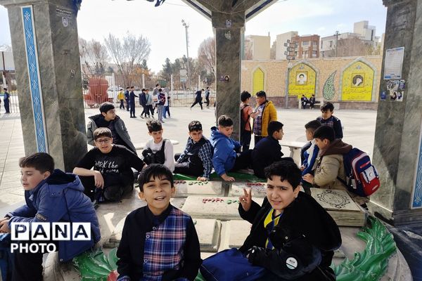 اردوی یک روزه دانش آموزان دبستان قلنبر در فرهنگسرای ولا شهرری 