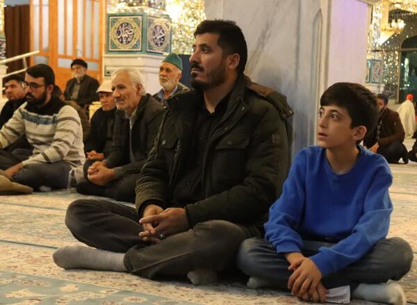 مراسم ایام فاطمیه در امامزاده عباس بن موسی (ع) بجنورد 
