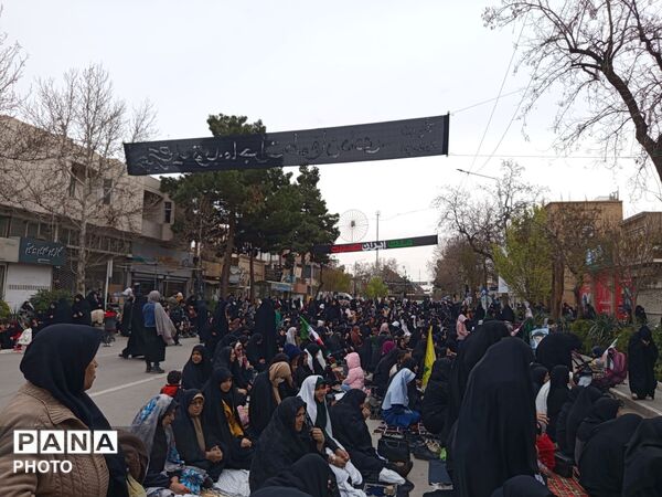 اقامه نماز عبادی سیاسی جمعه در روز قدس نیشابور 