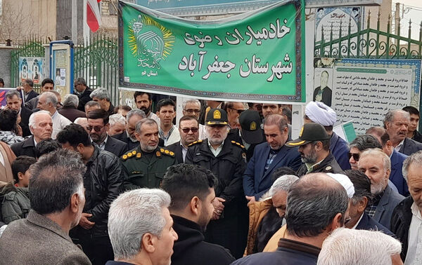 خیزش انقلابی مردم جعفرآباد قم