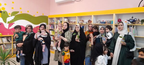 مراسم جشن سالروز میلاد امام هادی(ع) در کانون پرورش فکری شماره 4 قم