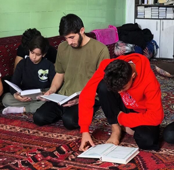 اعتکاف دانش آموزی در مساجد شهرستان مانه 