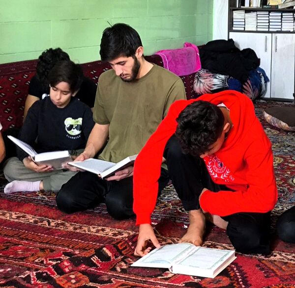 اعتکاف دانش آموزی در مساجد شهرستان مانه 