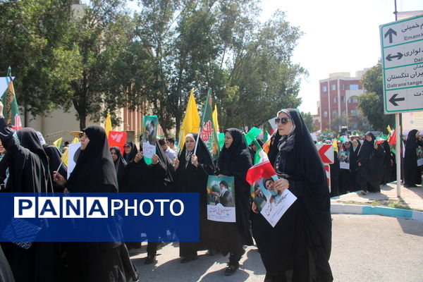 راهپیمایی روز قدس در بوشهر