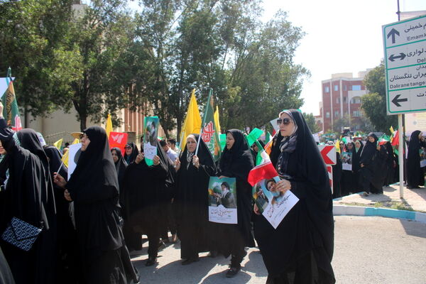 راهپیمایی روز قدس در بوشهر