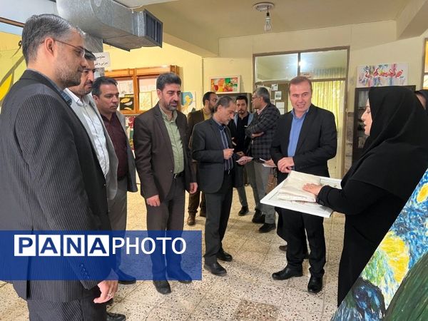 بازدید مدیر کل دفتر فنی و حرفه‌ای و کار دانش وزارت آموزش و پرورش از شهرستان سملقان
