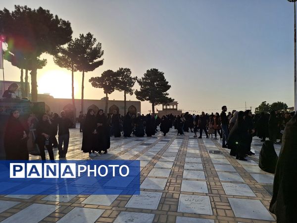 عزاداری هیئت‌های مذهبی در بارگاه منور امام زاده محمد عابد کاخک