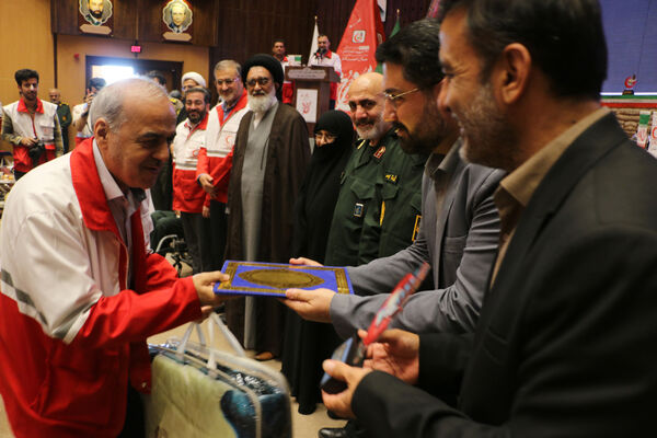 یادواره «سرو سرخ» گرامیداشت ۱۴۰ امدادگر شهید استان قم-2
