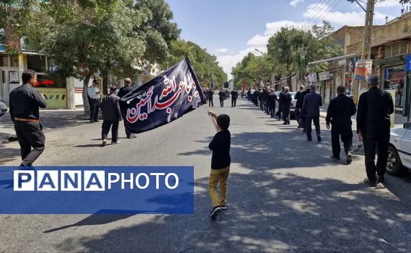 مراسم سوگواری و عزاداری خیابانی ۲۸ صفر در اهر 