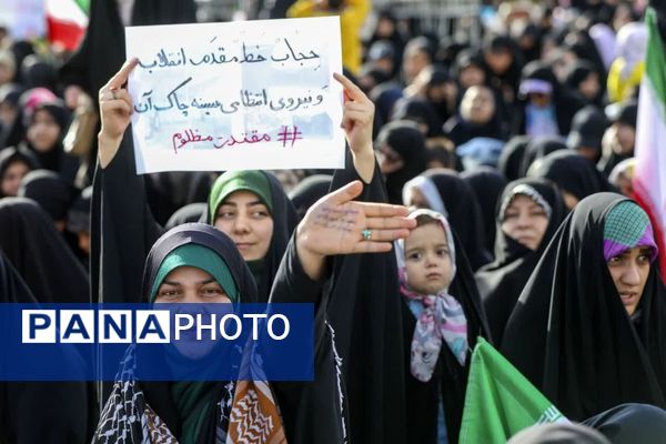 حمایت مردم مشهد از طرح حجاب و عفاف «نور»