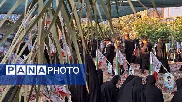 حس و حال دختران دانش‌آموز قم در اردوی راهیان نور