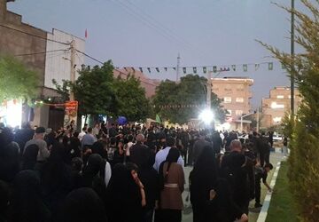 تجمعات زنجیر زنی و سینه زنی در نخستین روزهای محرم در شهر چلیچه