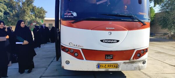 اعزام ۷۶ دانش‌آموز دختر فاریابی به مناطق عملیاتی جنوب کشور