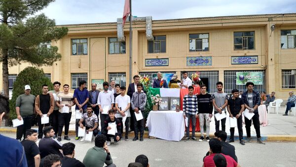 برگزاری جشن  روز معلم در هنرستان شهید دیواندری سبزوار