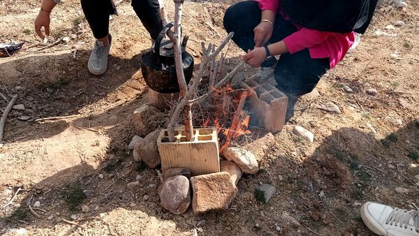 برگزاری اردوی هفت سنگ در شهرستان فاروج