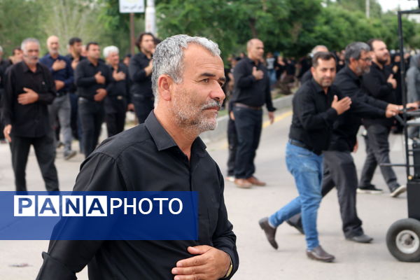 عزاداری مردم شهرستان کوثر در اولین روز ماه محرم