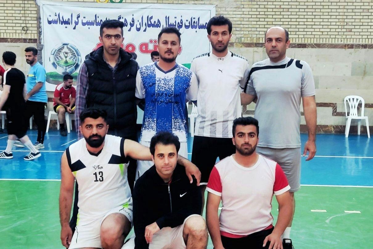 قهرمانی تیم بیساران در مسابقات فوتسال فرهنگیان سروآباد