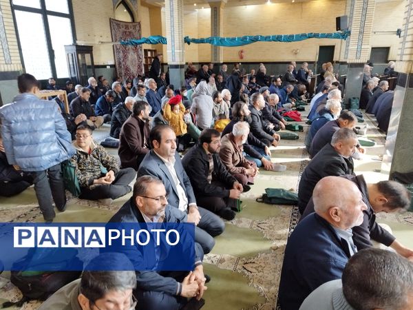 حضور پر شور مردم غیور ملارد در نماز جمعه و راهپیمایی جشن پیروزی و نصر الهی 