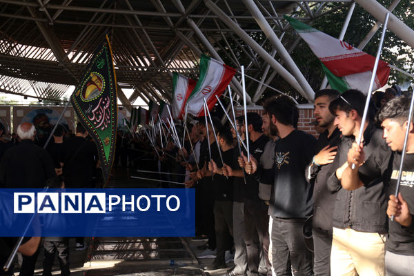 پیاده‌روی جاماندگان اربعین حسینی در تبریز