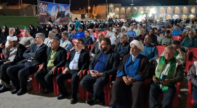 تجدید میثاق با شهدای خدمت در شهرستان زارچ