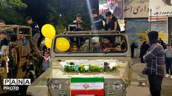 جشن ازدواج علوی با نورافشانی، آیین ازدواج آسان و کاروان خودرویی کودکان