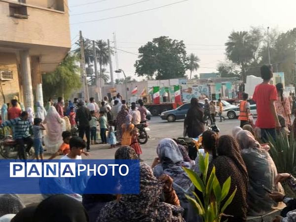 آیین سنتی منبر گردانی در شهرستان میناب 