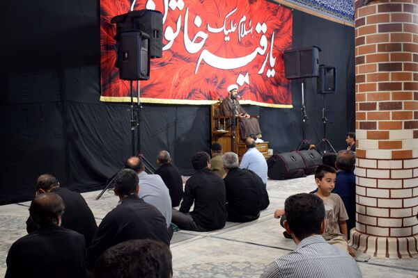 مراسم شهادت حضرت رقیه (س) در مسجد قائم (عج) شهرستان بیجار