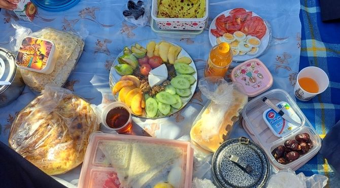 صبحانه‌ای به طعم سلامتی در دبیرستان زکیه