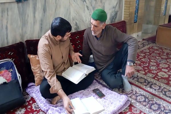 گذری بر اولین روز اعتکاف دانش آموزی سه روز در بهشت، شهر بار نیشابور