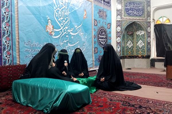 مراسم شهادت حضرت فاطمه (س) در ناحیه دو شهرری 