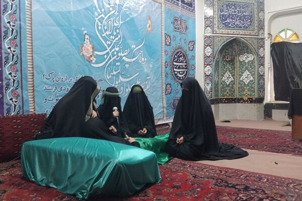 مراسم شهادت حضرت فاطمه (س) در ناحیه دو شهرری 