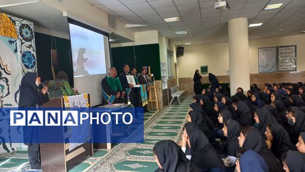 حضور خدام افتخاری مسجد جمکران در هنرستان نمونه میرجلیلی