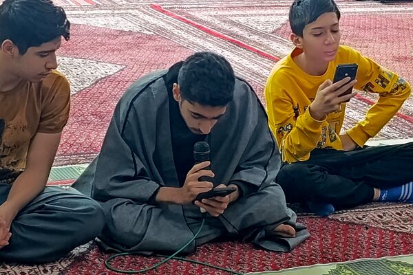 حضور دانش‌آموزان ناحیه 2 شهرری در مراسم اعتکاف دانش‌آموزی 