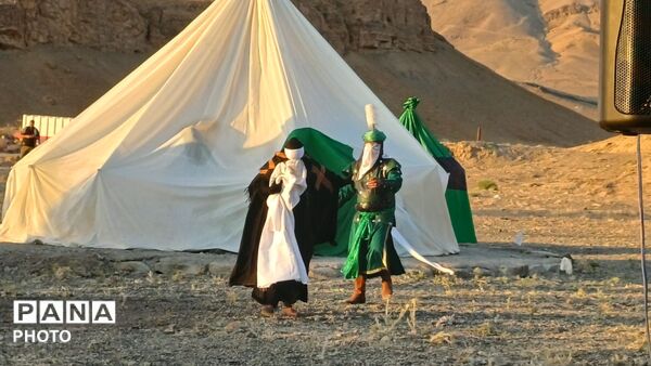 همایش خیمه‌سوزان و مراسم عصر عاشورا در شهرستان تفرش